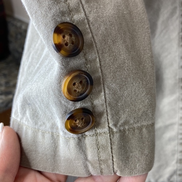 L.L. Bean Vintage Vintage L.L.Bean Coats 1912 Tan Pockets Inside Outside 42 tall - Picture 7 of 10